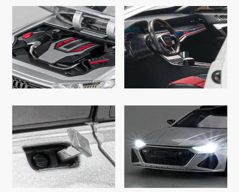 Model RS6 w skali 1:24